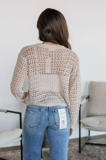 Addie Knit Sweater - Oatmeal