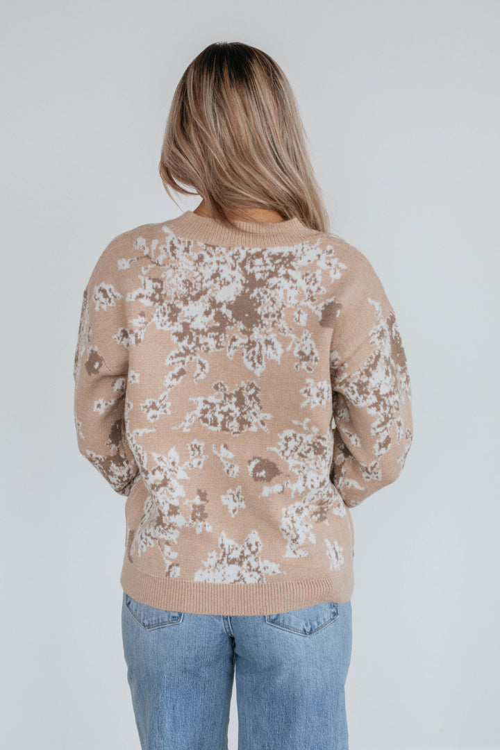 Adele Floral Sweater