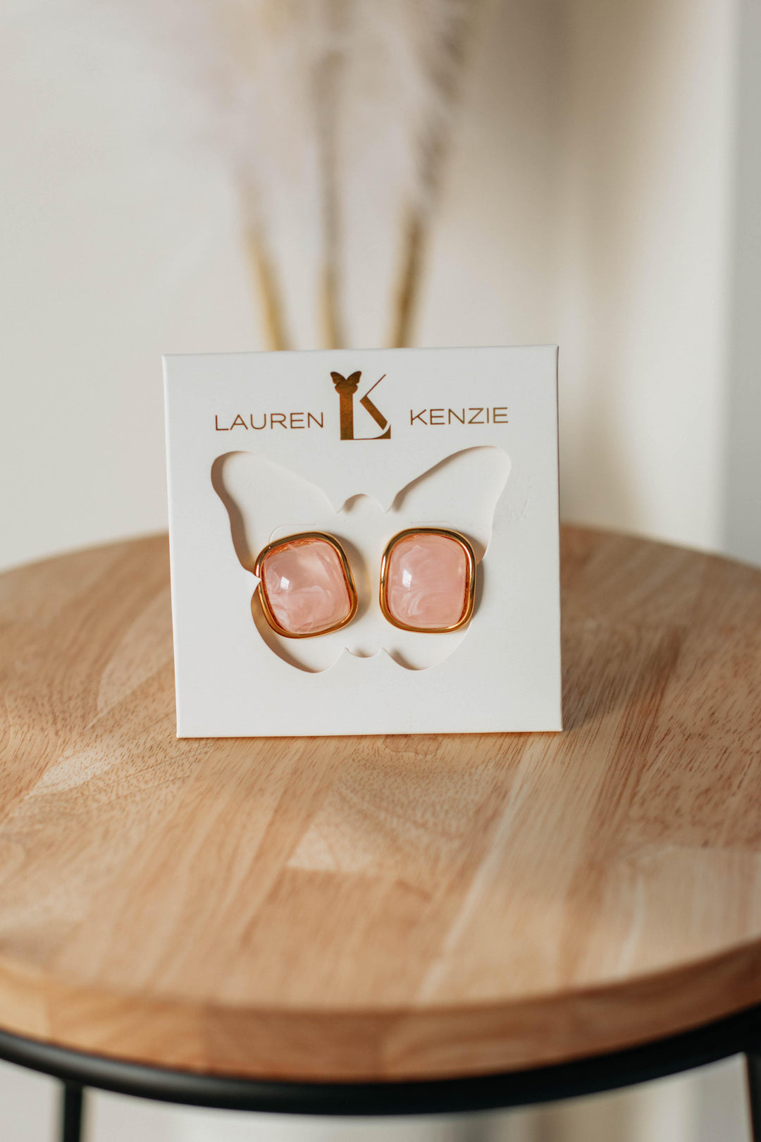 Admired Effect Earrings - Blush