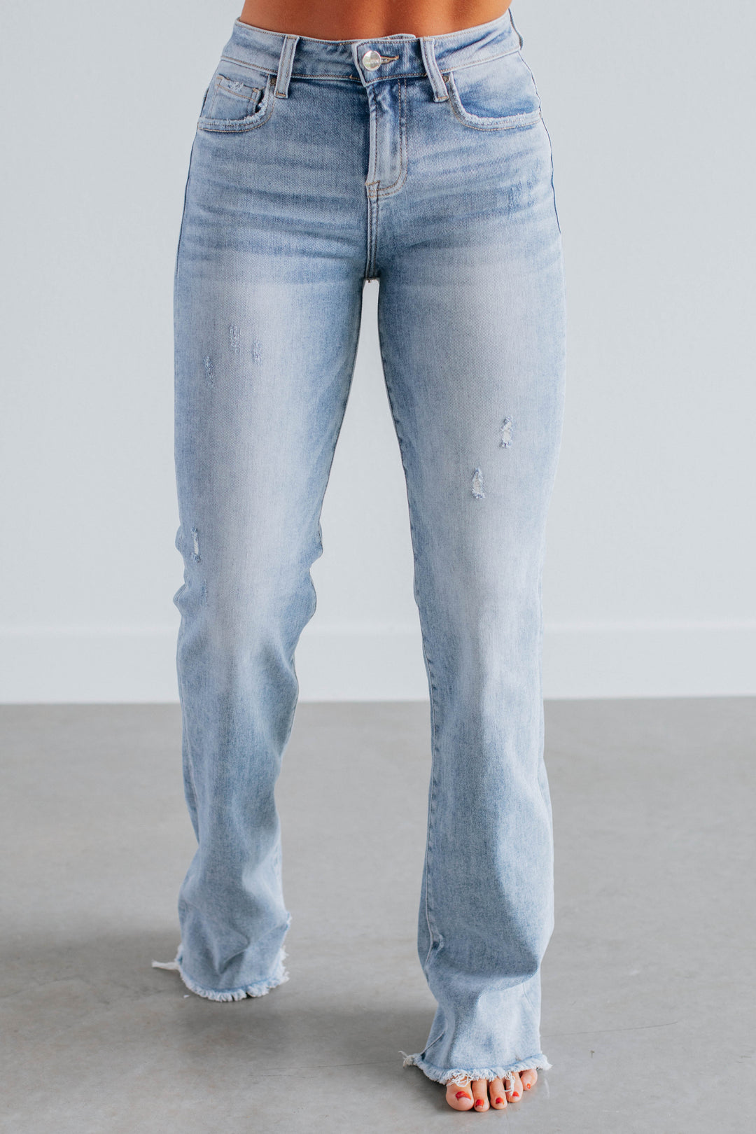 Aemi Risen Jeans - Light Wash