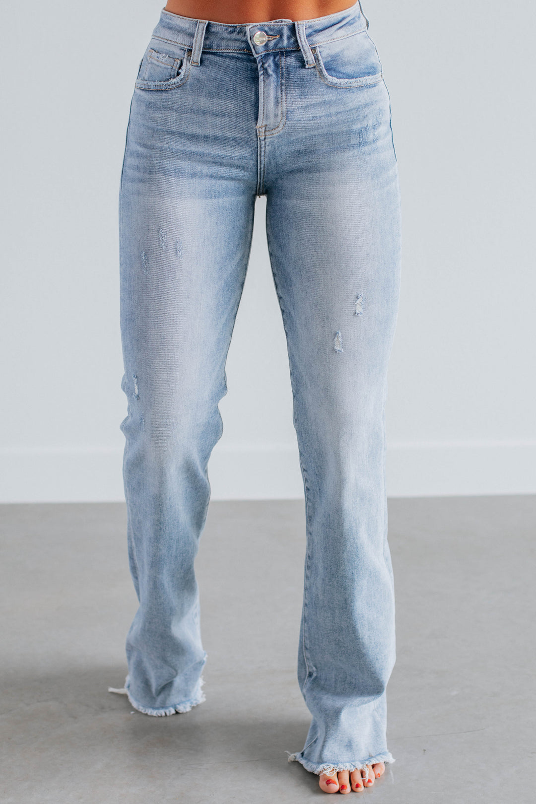 Aemi Risen Jeans - Light Wash