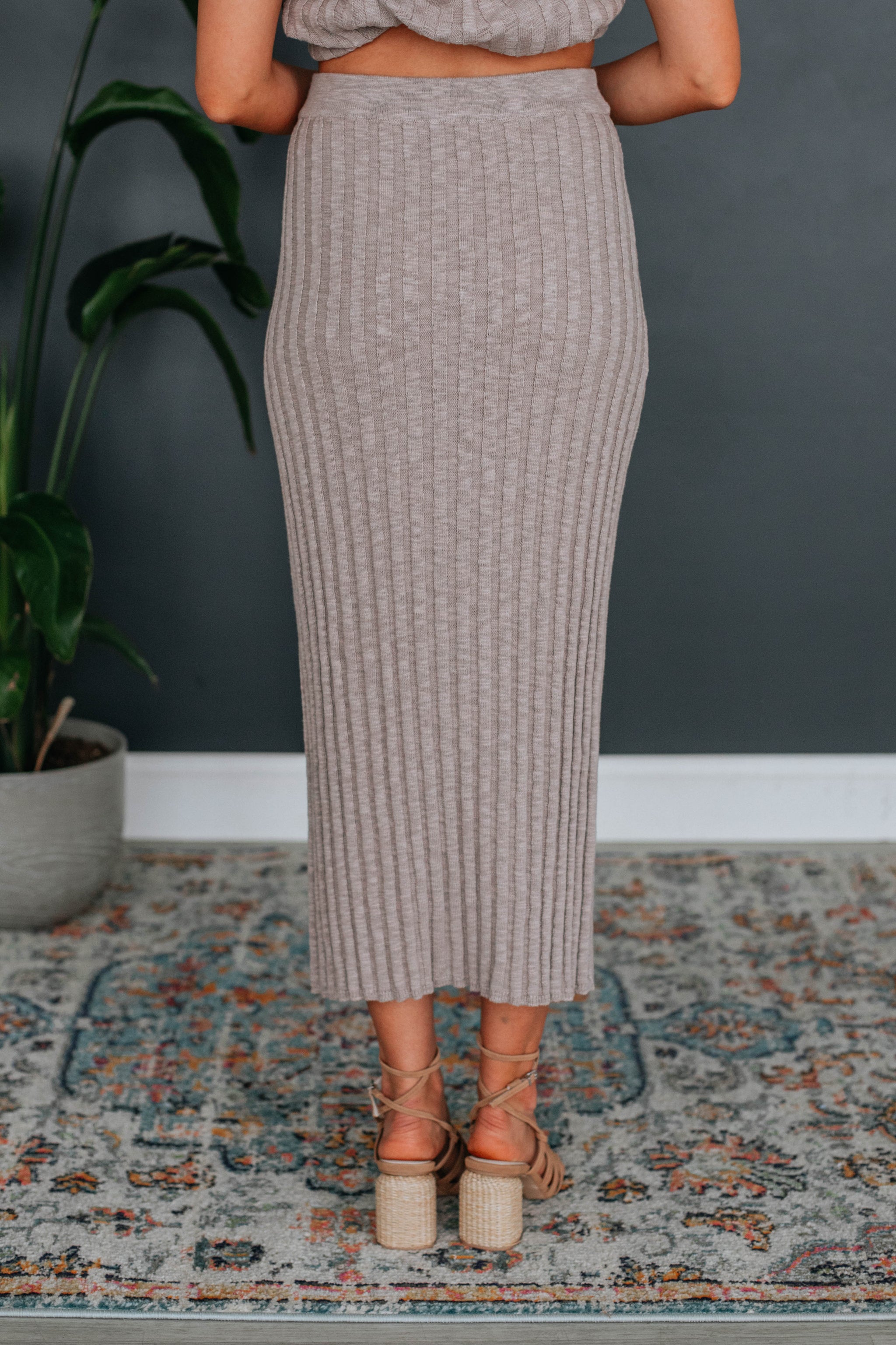 Andri Knit Skirt - Mocha