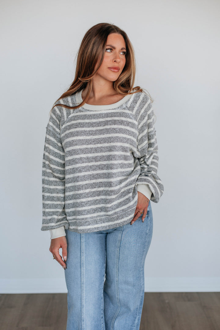 Anisha Striped Top