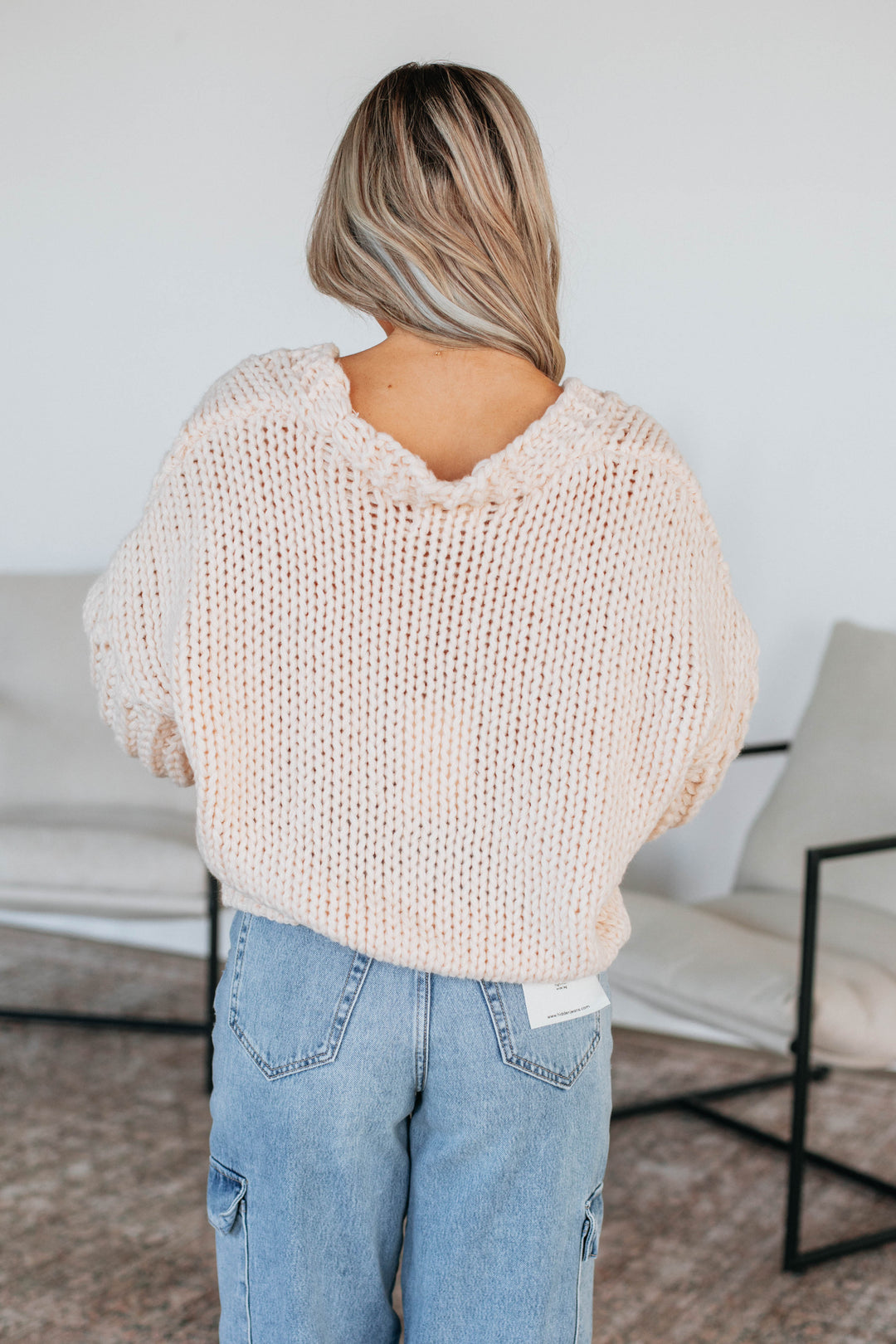 Annalise Knit Cardigan - Natural