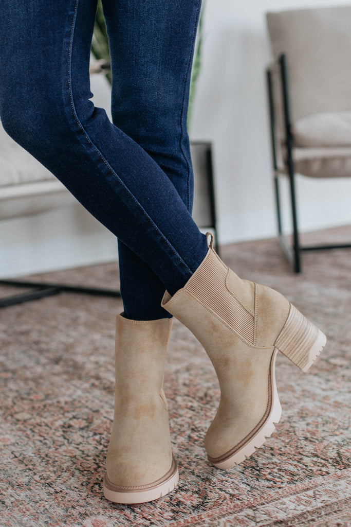 Anywhere With You Boots - Taupe