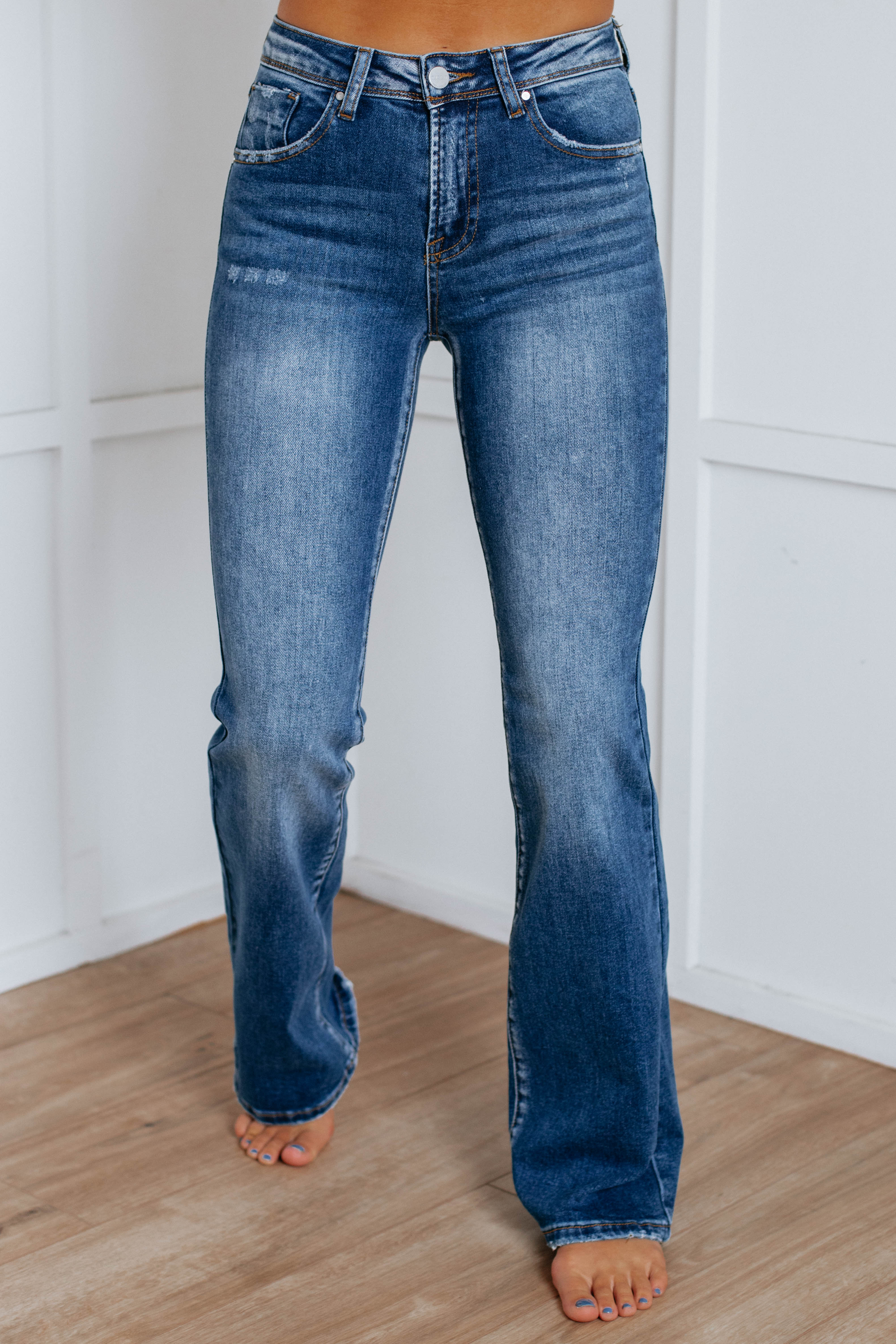 Asher Risen Jeans - Medium Wash – Wild Oak Boutique