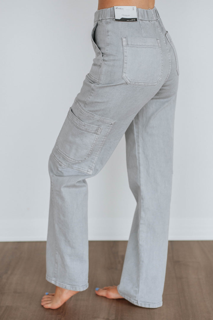 Aubrey KanCan Jeans - Grey