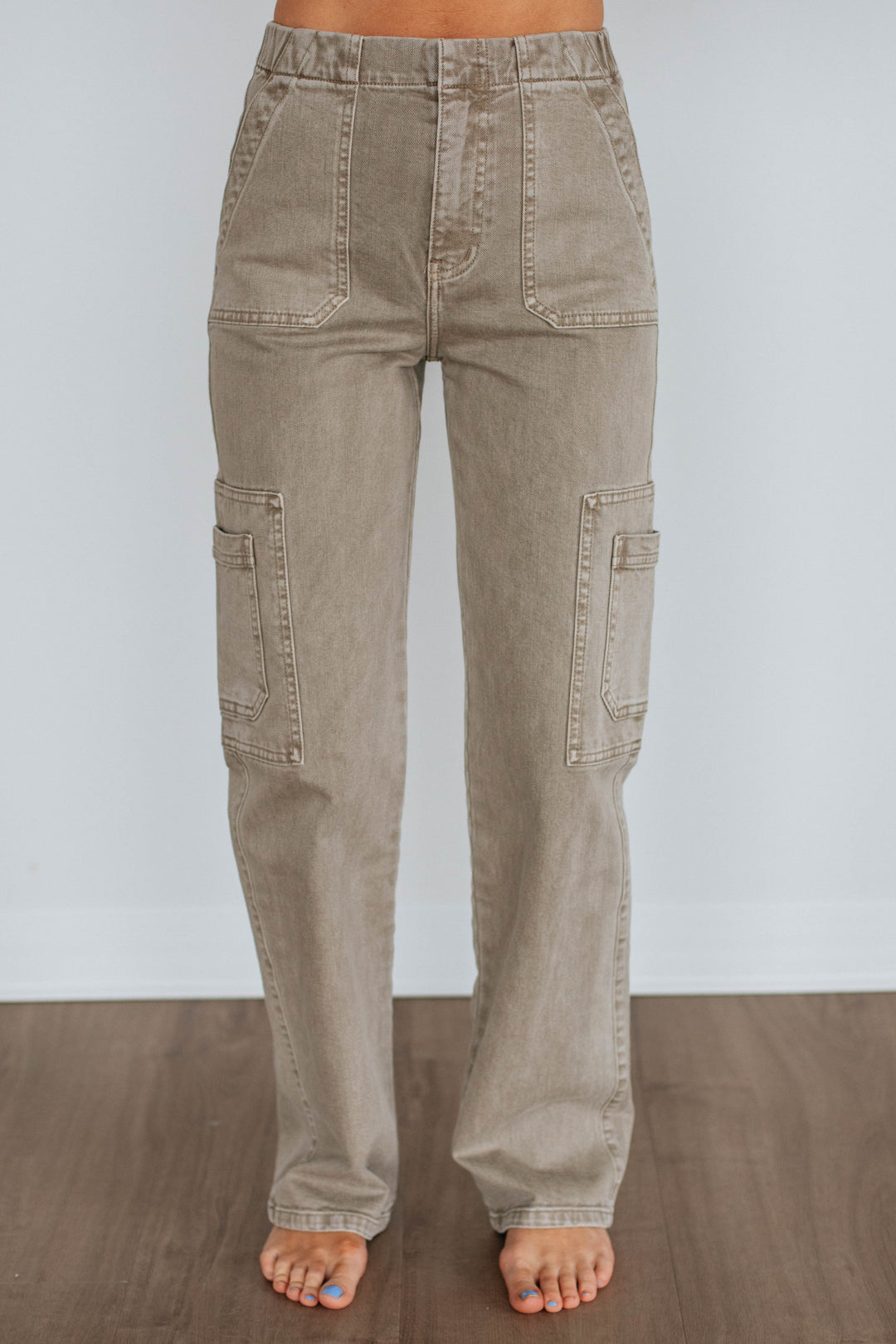 Aubrey KanCan Jeans - Khaki