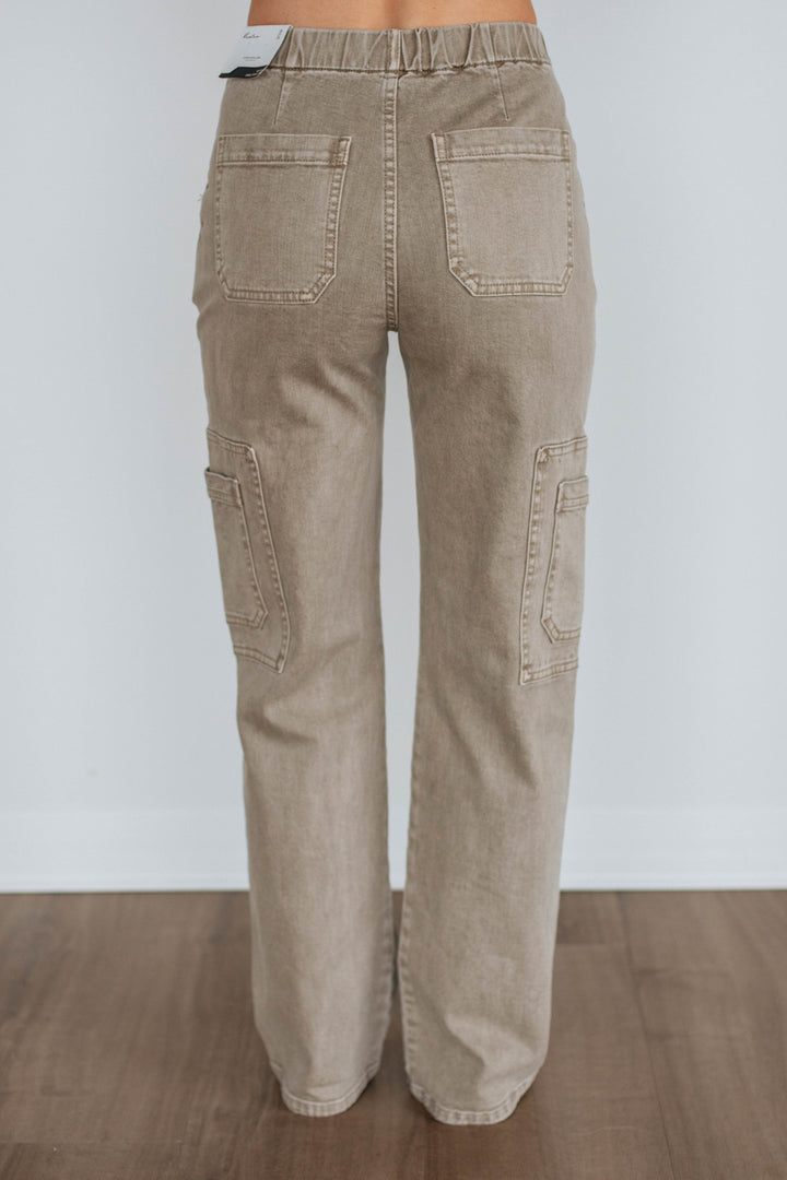 Aubrey KanCan Jeans - Khaki