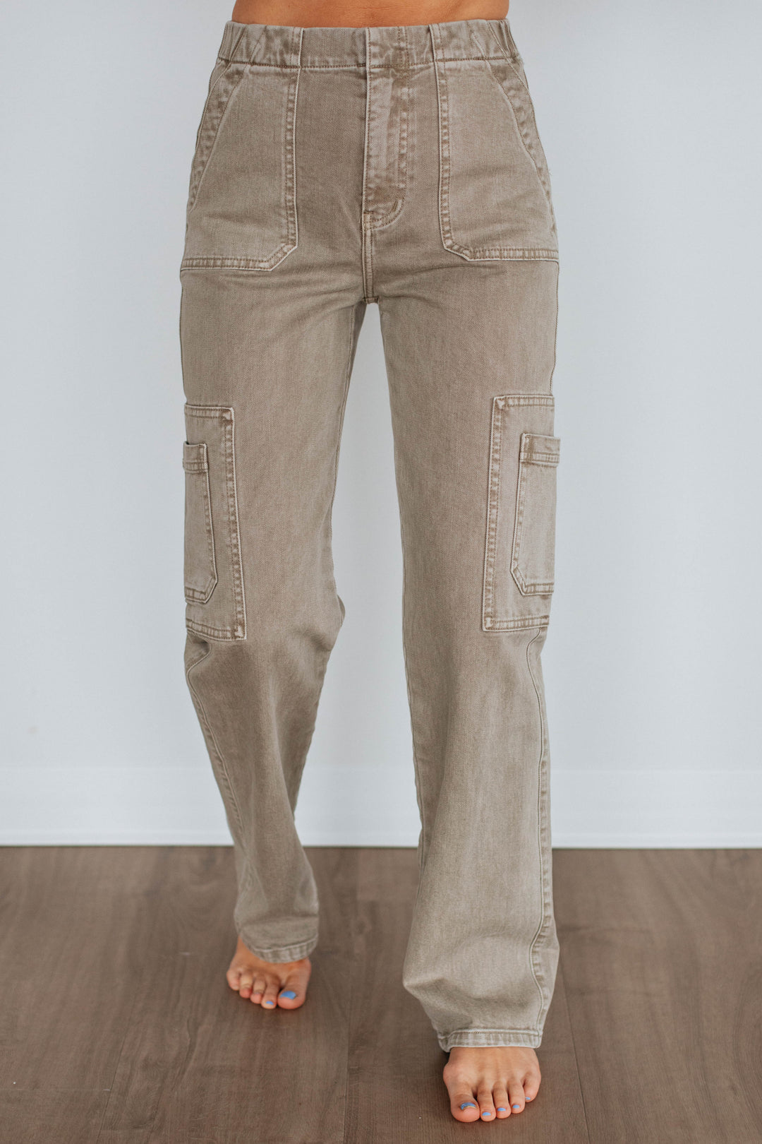 Aubrey KanCan Jeans - Khaki