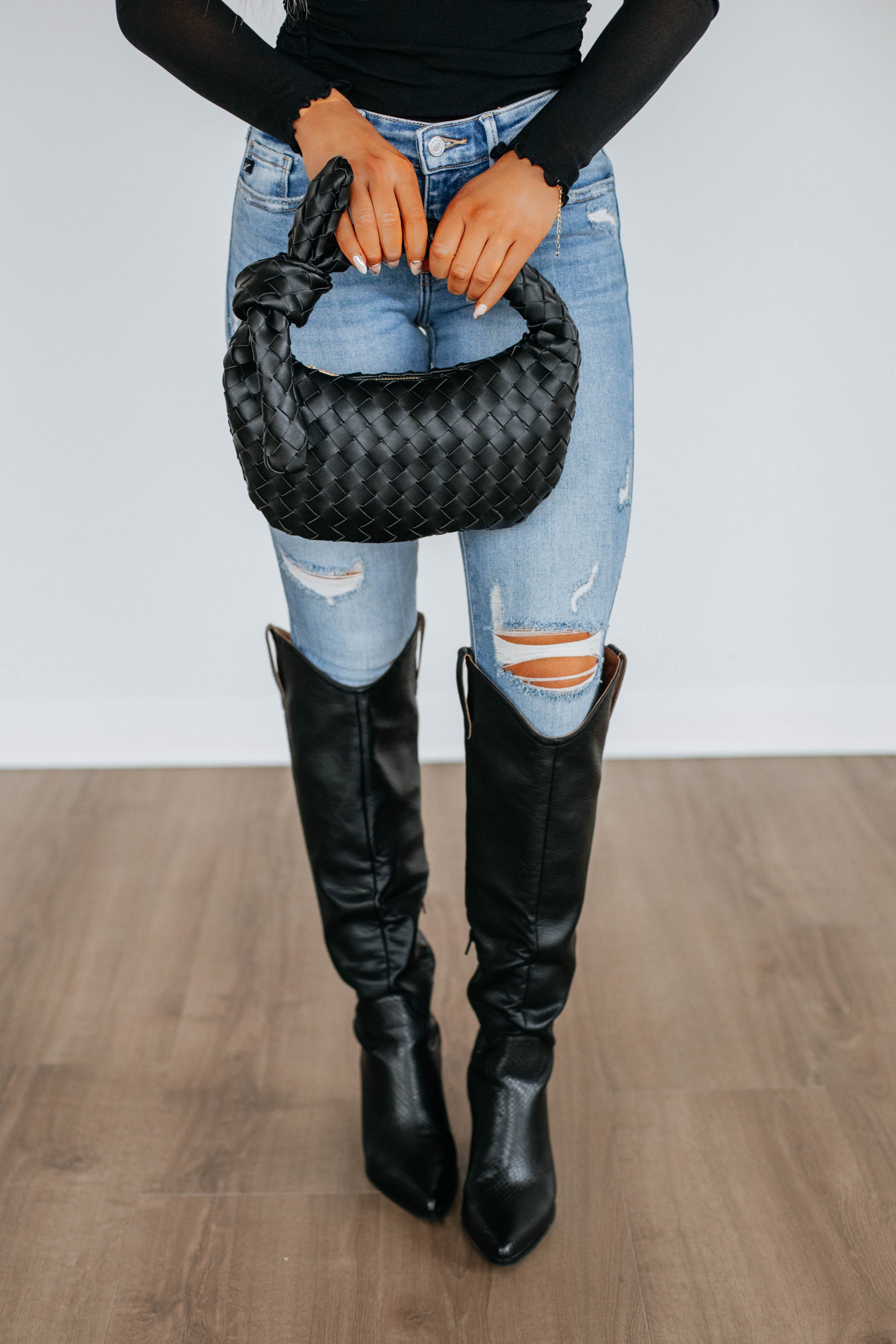 Babe Alert Handbag - Black