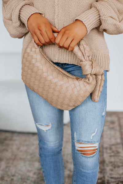 Babe Alert Handbag - Taupe