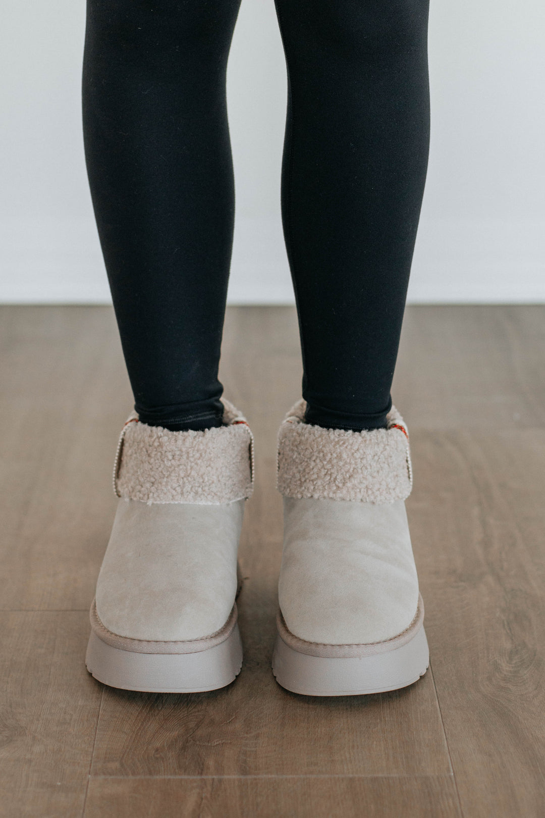 Baby It's Cold Outside Boots - Light Grey