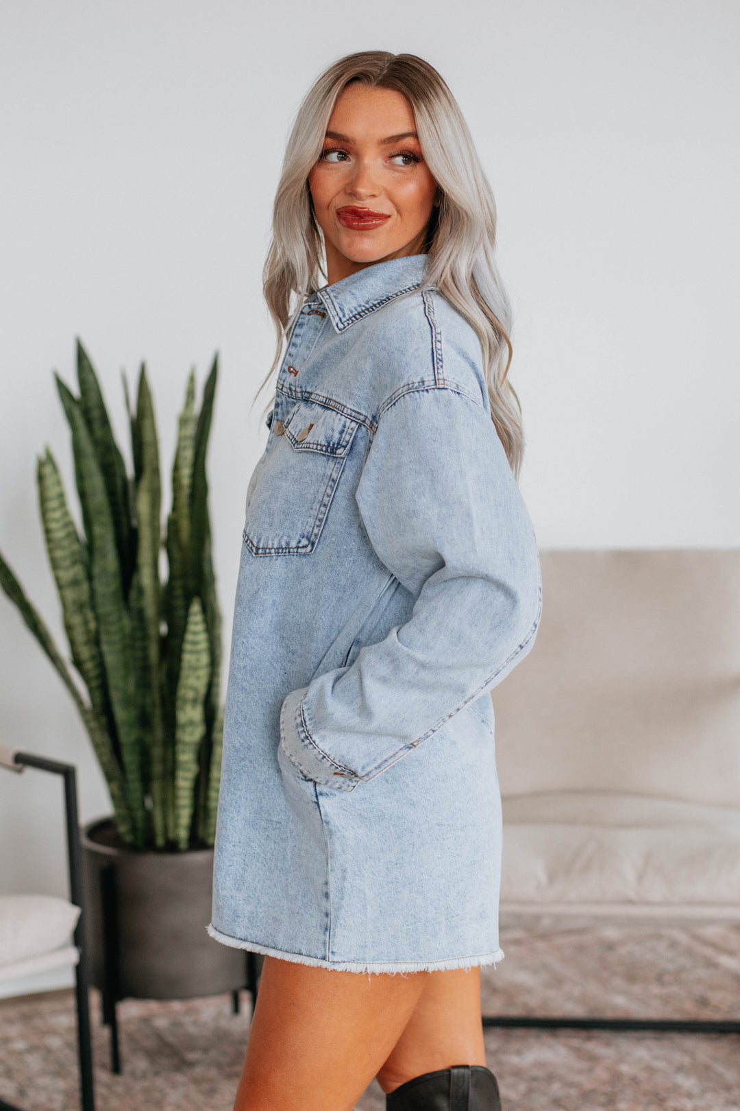 Bennington Denim Romper