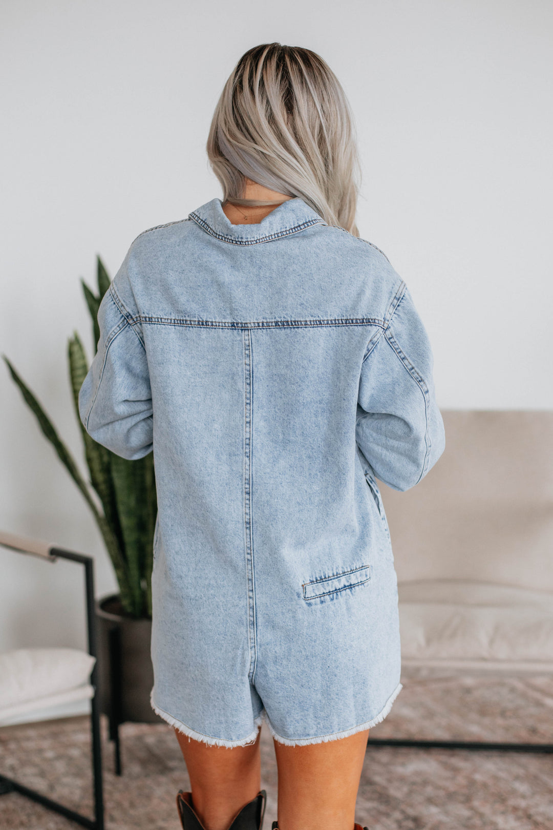 Bennington Denim Romper