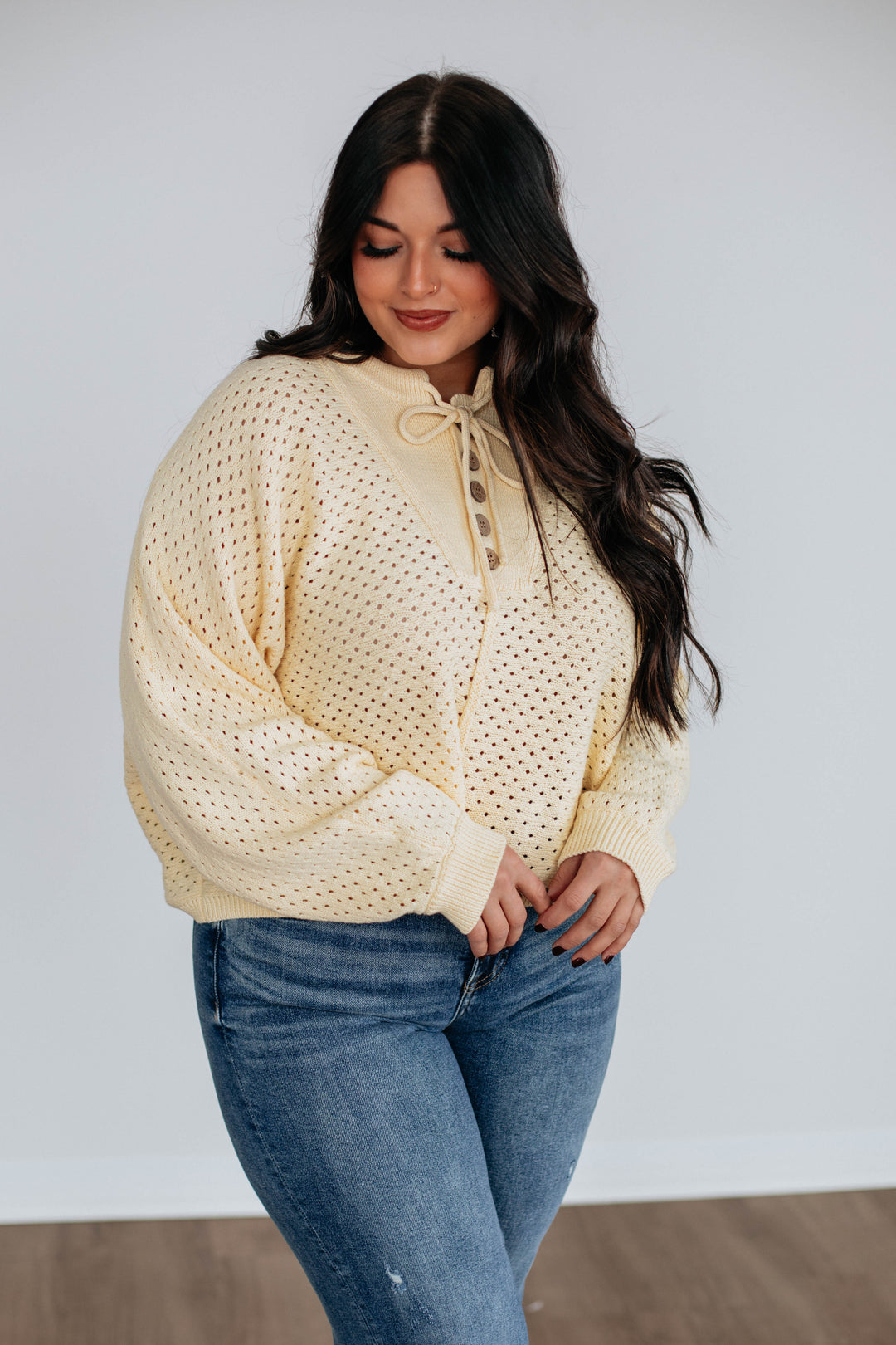 Callee Knit Sweater - Daffodil