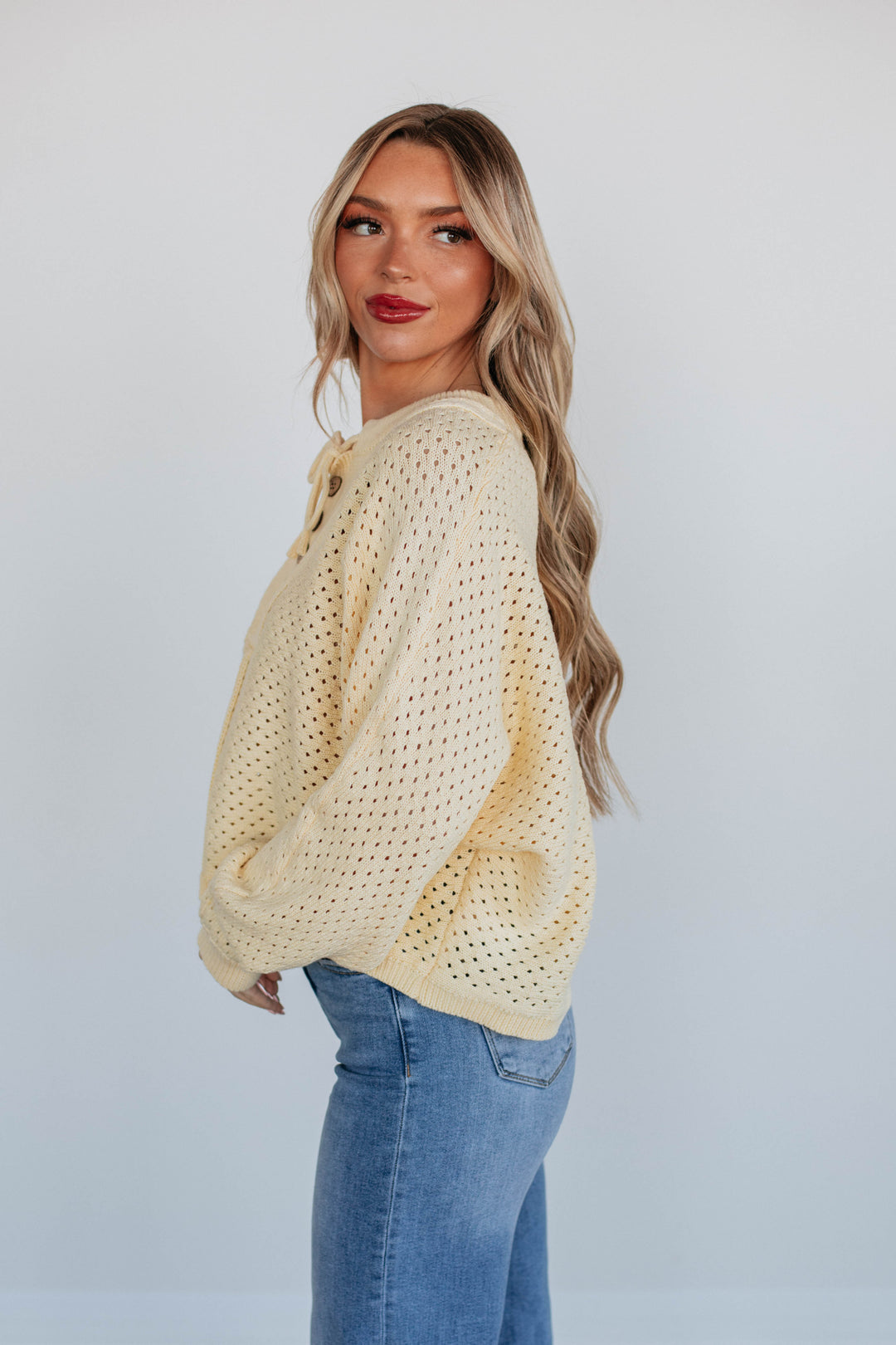 Callee Knit Sweater - Daffodil