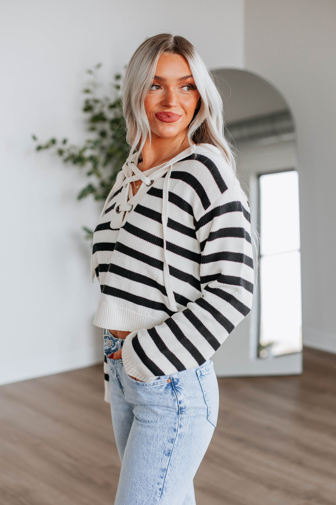 Carliece Striped Sweater