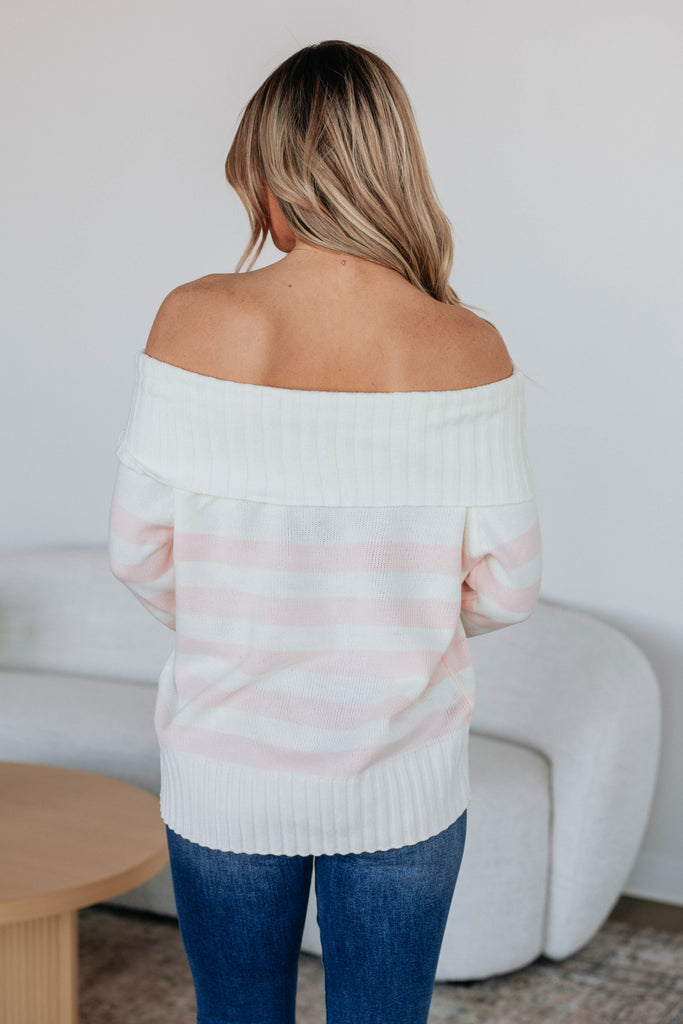 Chantelle Off The Shoulder Sweater - Ivory