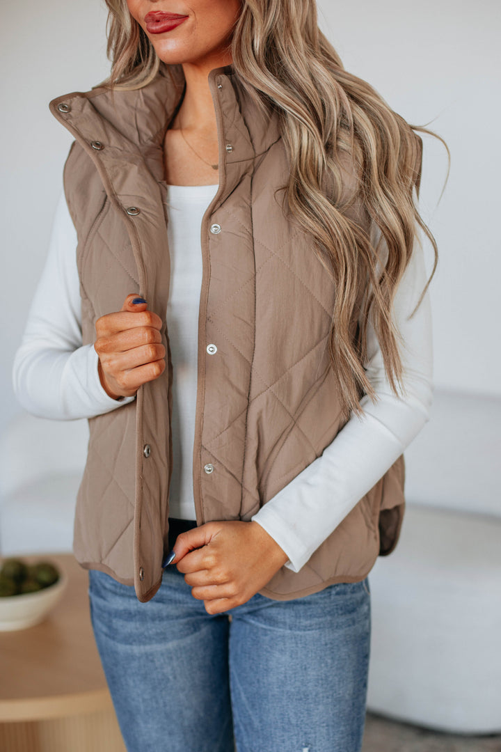 Cobie Quilted Puffer Vest