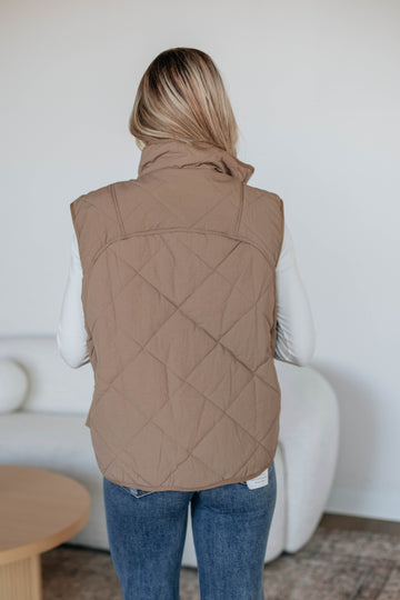 Cobie Quilted Puffer Vest