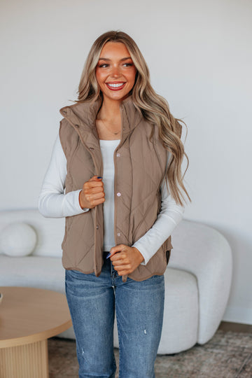 Cobie Quilted Puffer Vest