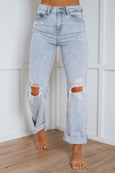 Girl Crush 90's Dad Jeans - Medium Wash, Fashion Nova, Jeans