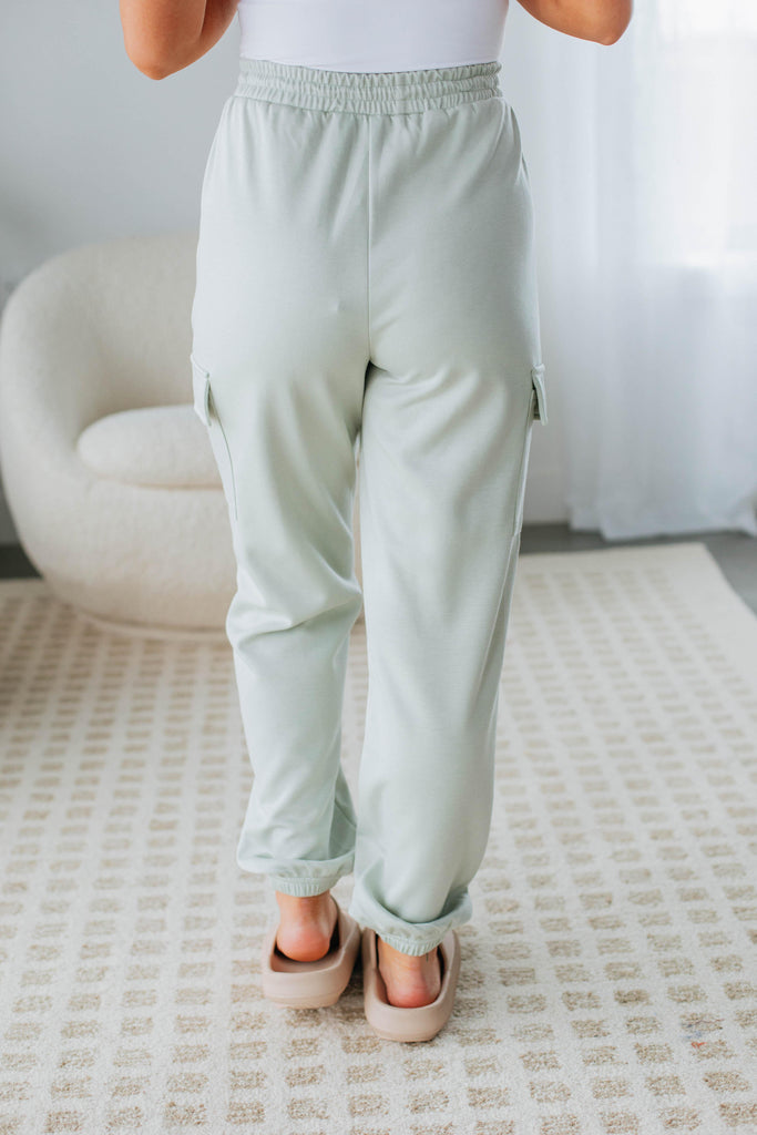 Corbin Cargo Joggers - Sage