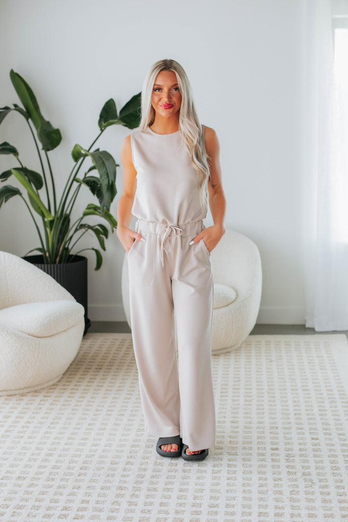 Cowan Jumpsuit - Natural