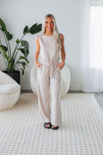 Cowan Jumpsuit - Natural