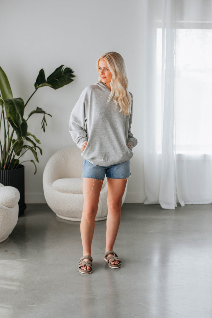 Daniella Hoodie - Heather Grey