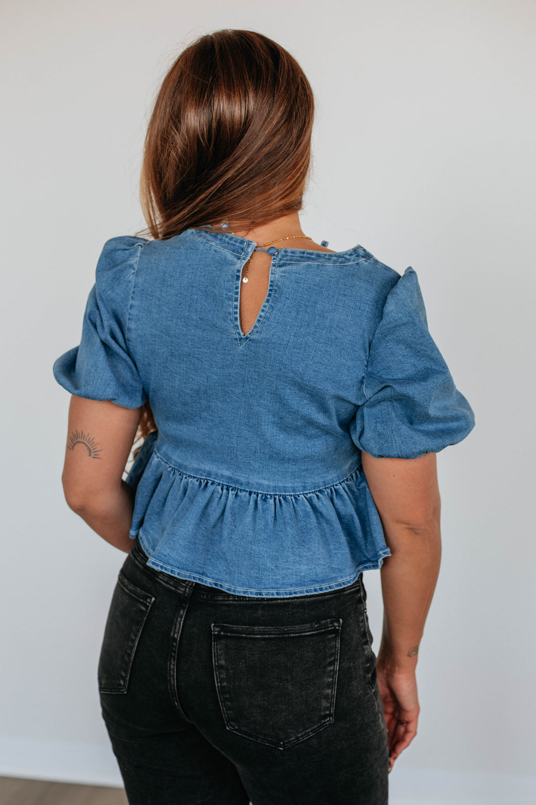 Dawn Denim Top