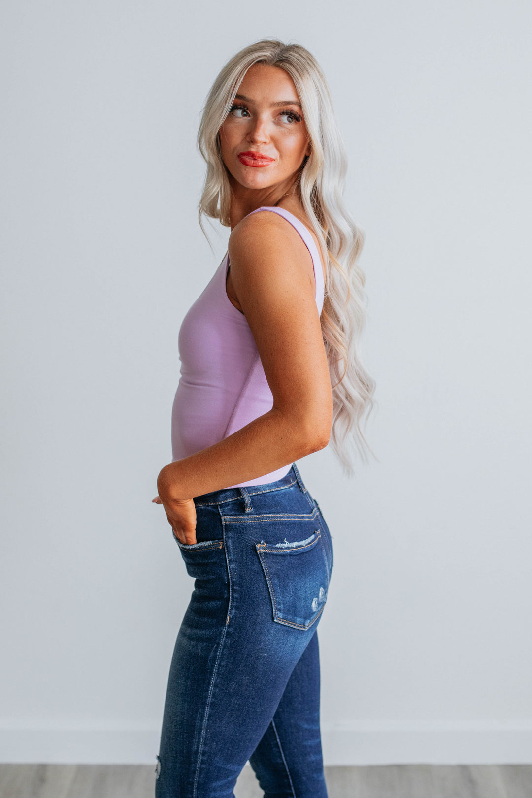 Delta Basic Tank - Lavender