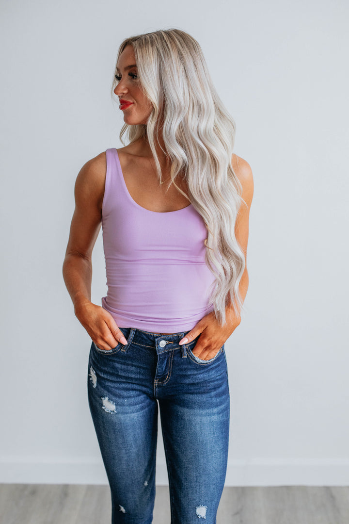 Delta Basic Tank - Lavender