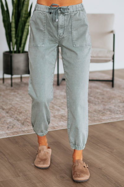 Drea Denim Joggers