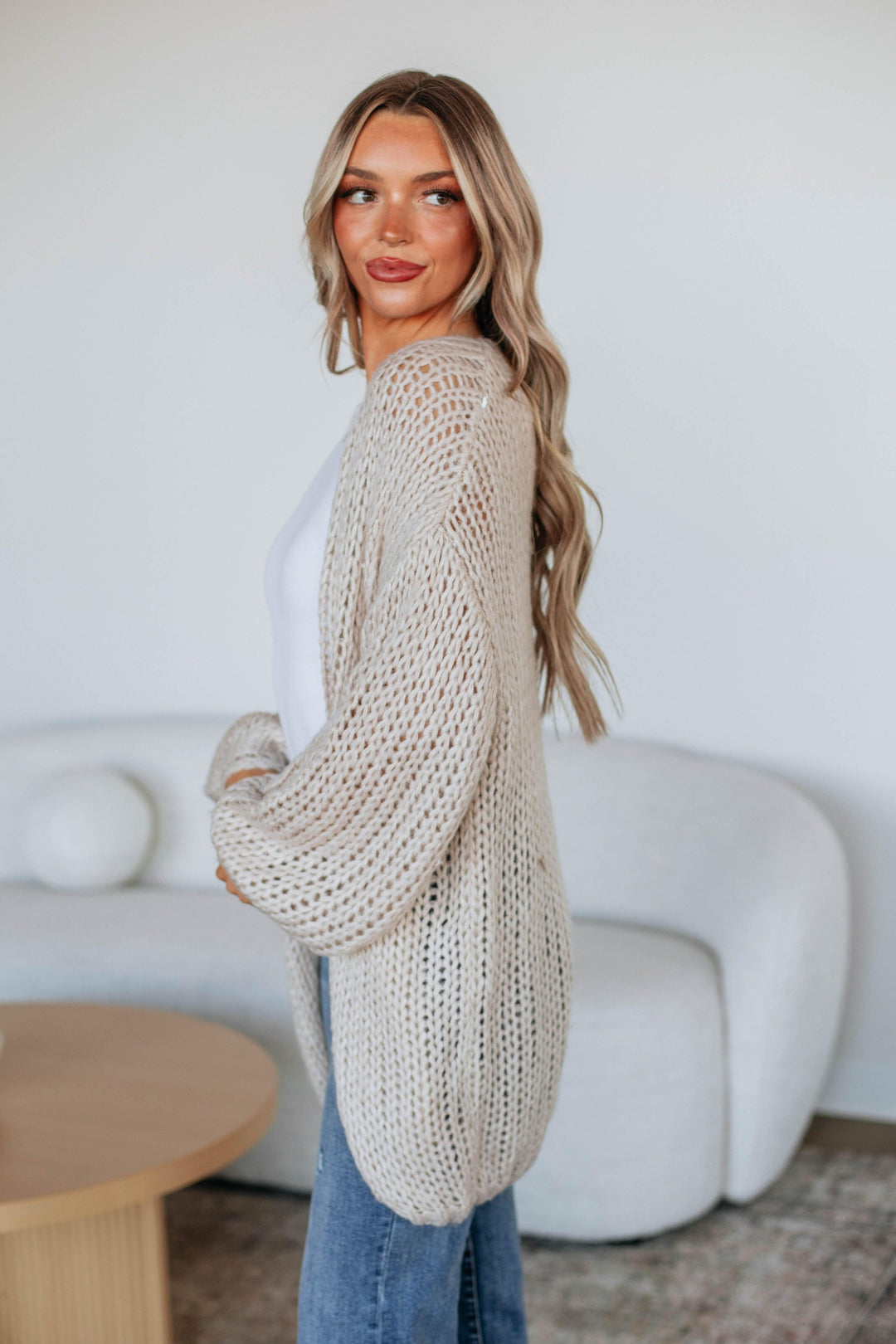 Dreya Knit Cardigan - Ecru