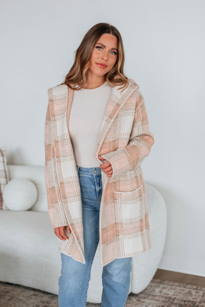 Emerson Plaid Coatigan