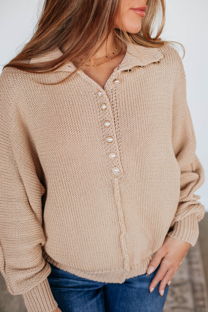 Estelle Mock Neck Sweater