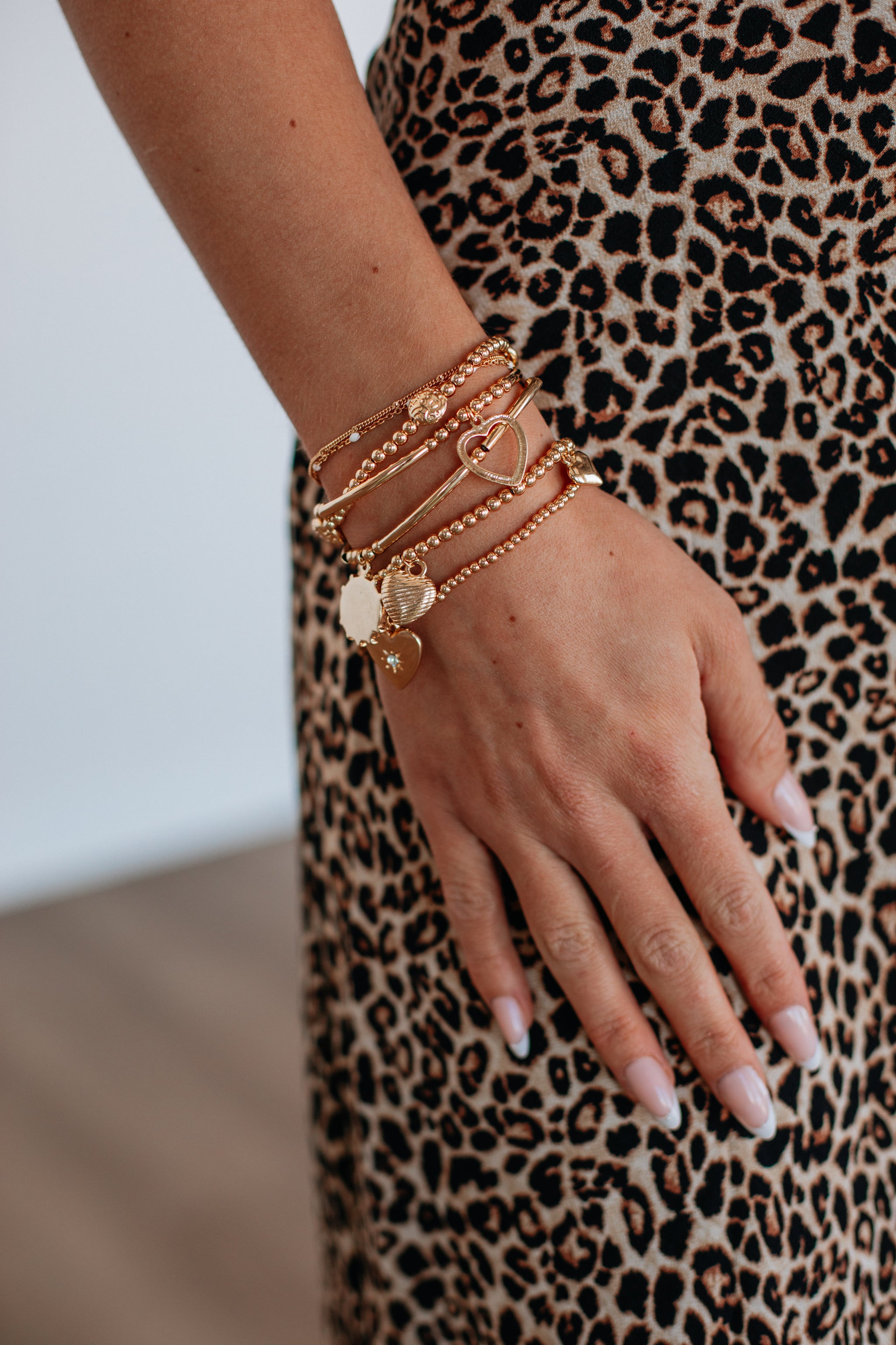 Antoinette Layered Charm Bracelet – Wild Oak Boutique