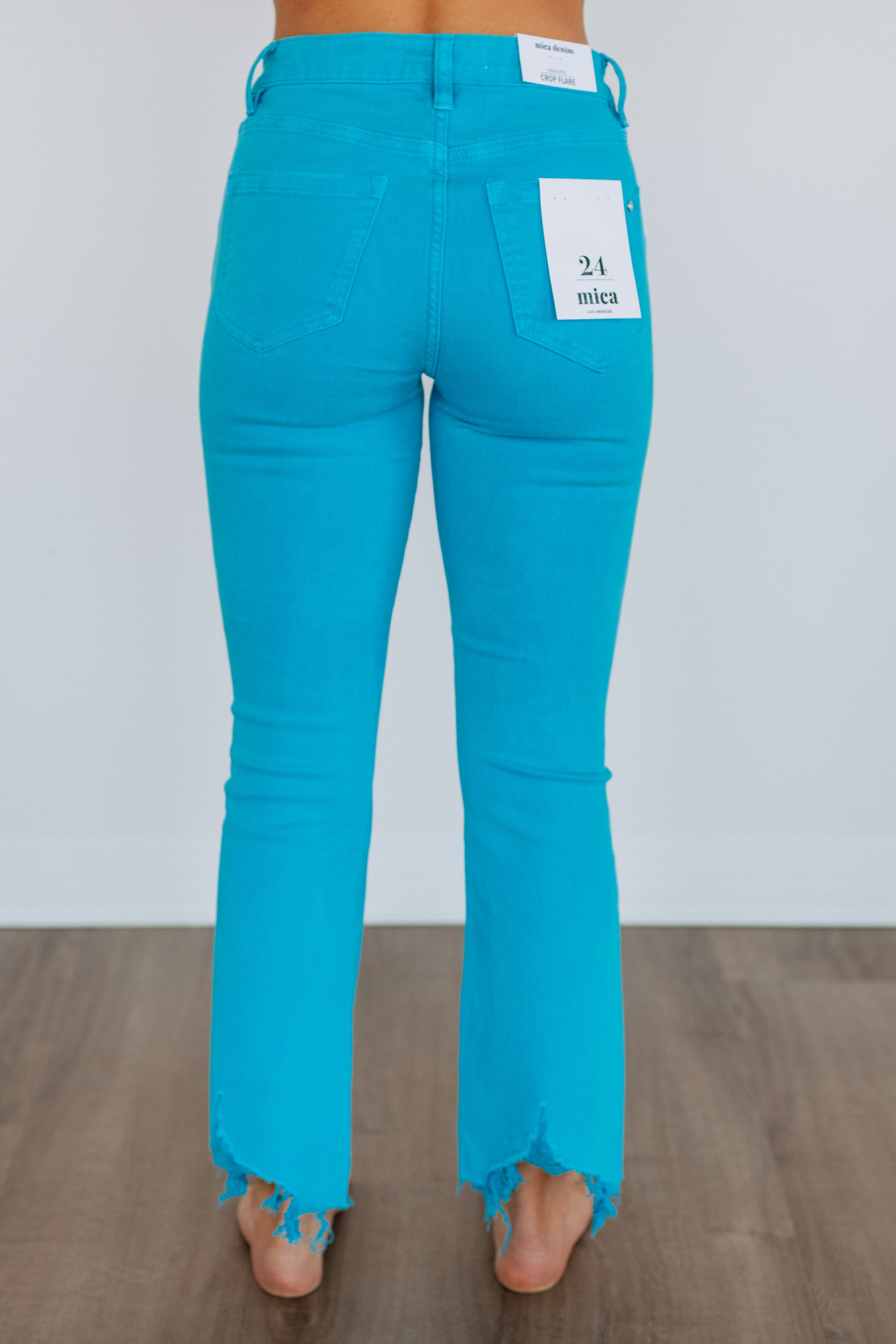 Emberly Mica Jeans - Cerulean