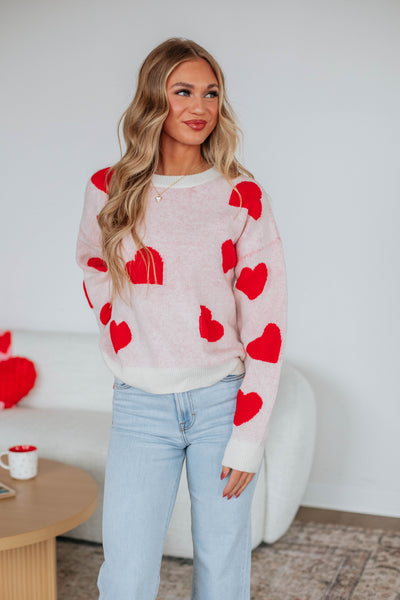 Feeling The Love Sweater