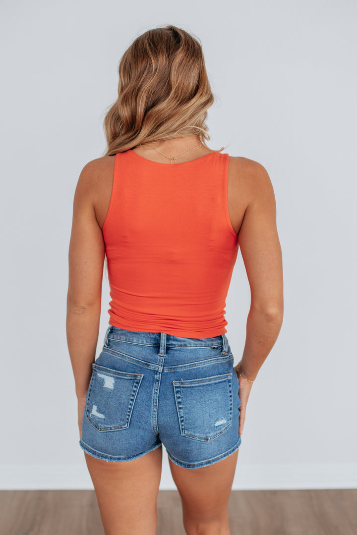 Ariel Basic Tank - Coral