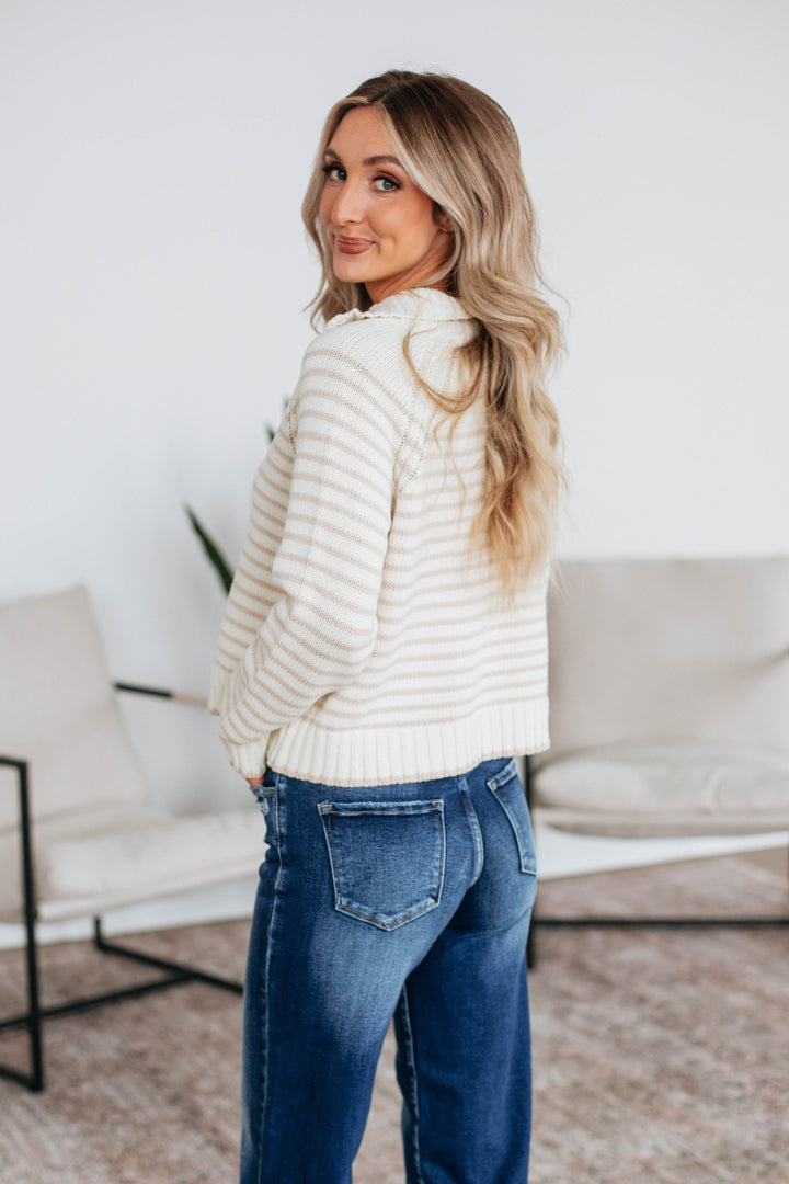 Frannie Striped Pullover