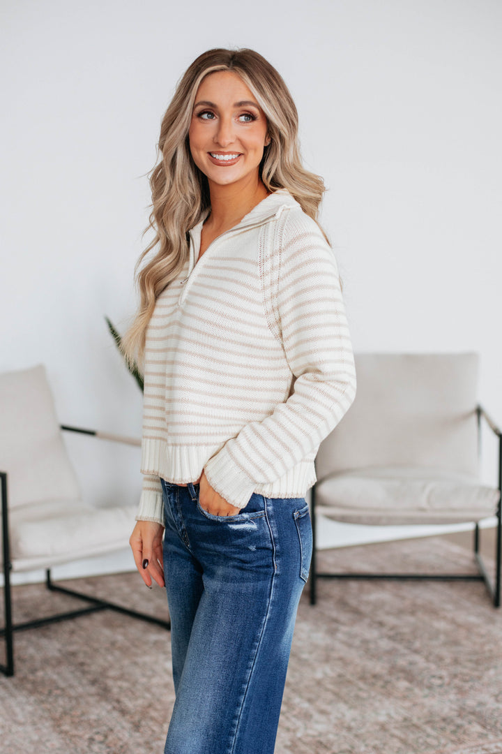 Frannie Striped Pullover