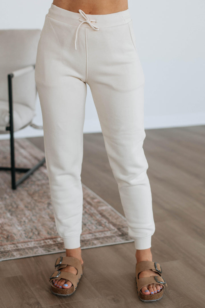 Grantham Lounge Joggers - Natural