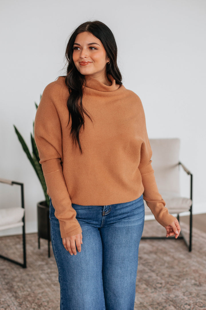 Gretchen Dolman Sweater - Toast