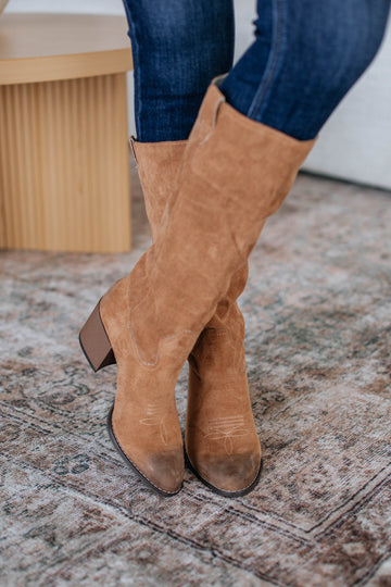 Handle With Caution Boots - Taupe