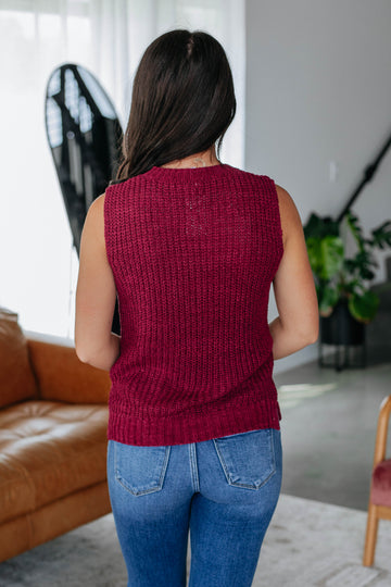 Hanlen Knit Tank - Plum