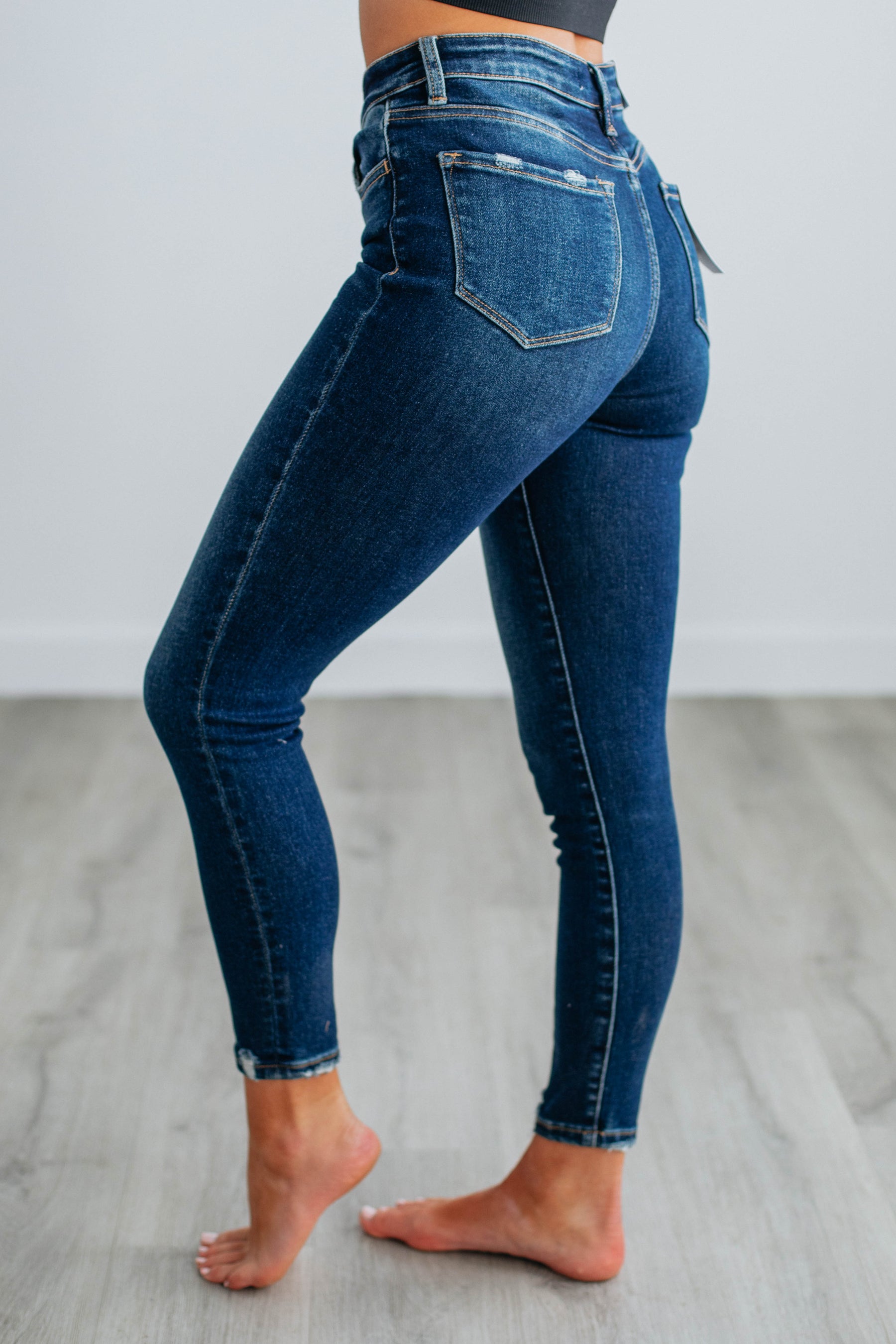 Haylie Vervet Jeans - Fresh – Wild Oak Boutique