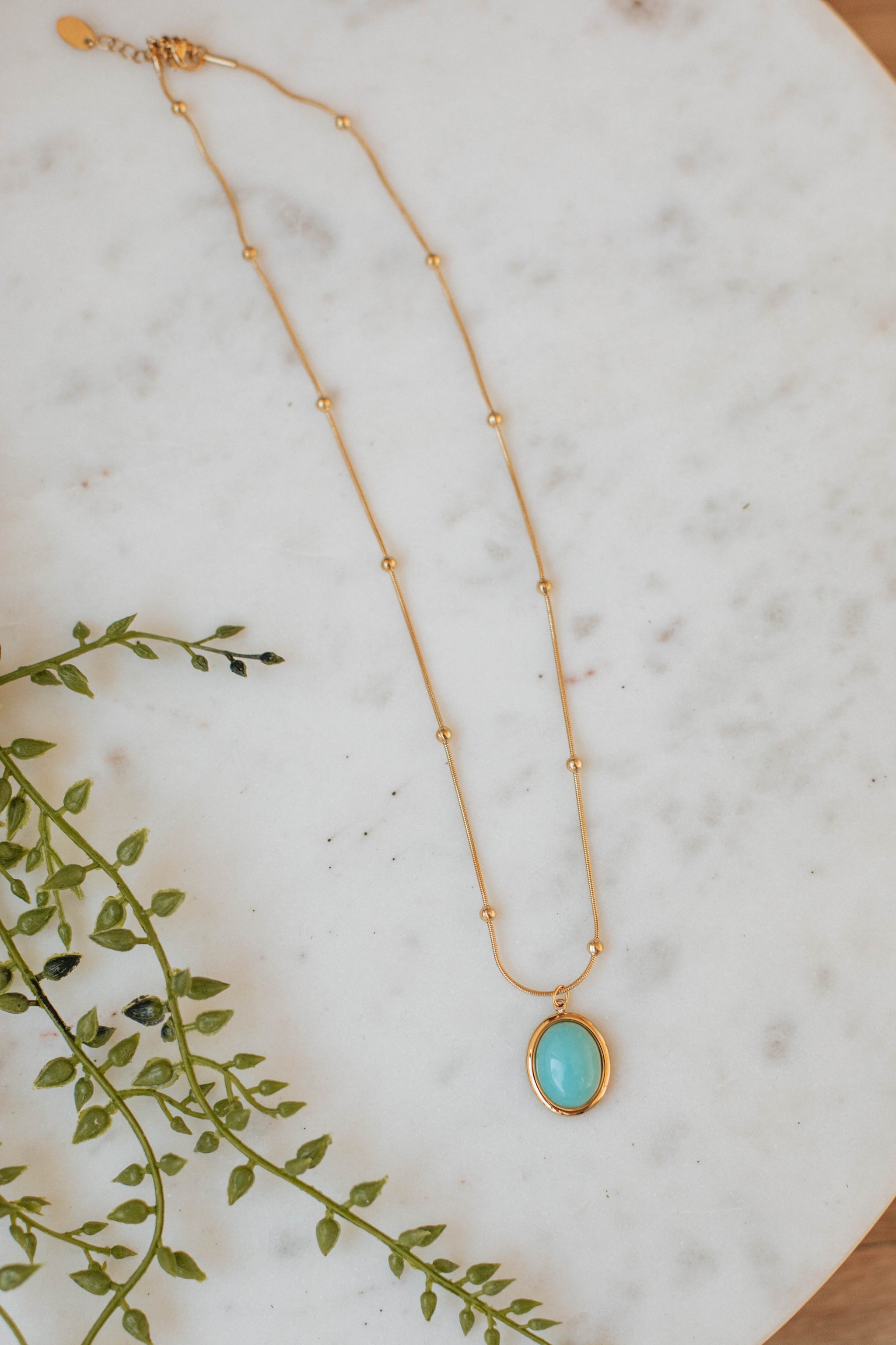 Ideal Attraction Necklace - Turquoise